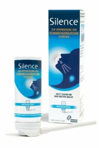 Spray gegen Schnarchen: Silence Rachenspray – Mindert Schnarchgeräusche im Rachen