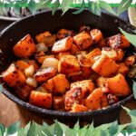 suesskartoffel fruehstueck pfanne